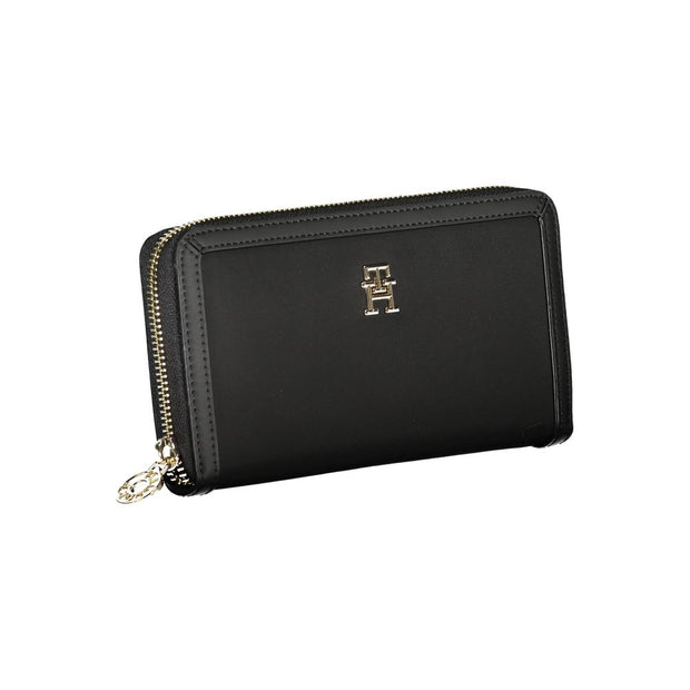 Chic Black Multi-Compartment Wallet Tommy Hilfiger