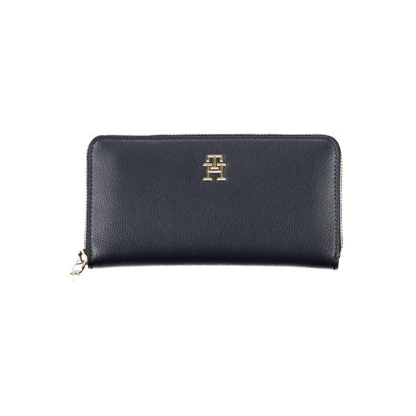 Elegant Blue Designer Wallet Tommy Hilfiger