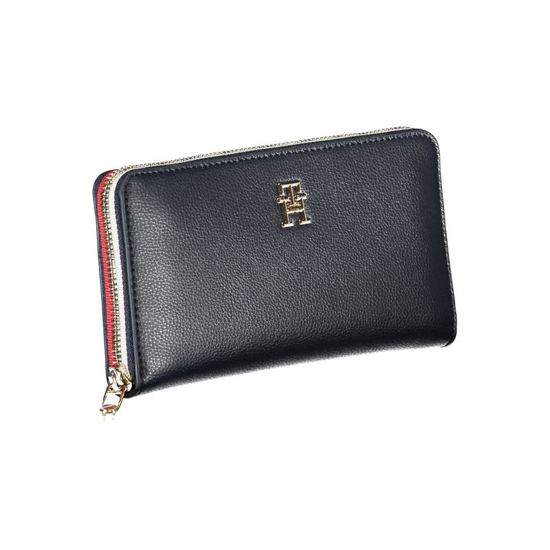 Elegant Blue Designer Wallet Tommy Hilfiger