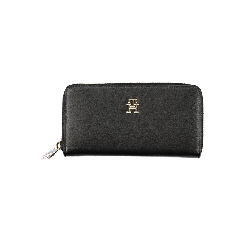 Sleek Polyester Blend Zip Wallet Tommy Hilfiger