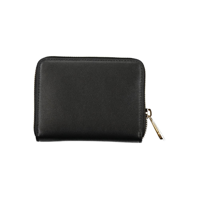 Elegant Black Multi-Compartment Wallet Tommy Hilfiger