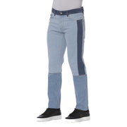 Blue Cotton Men Jeans Trussardi Jeans