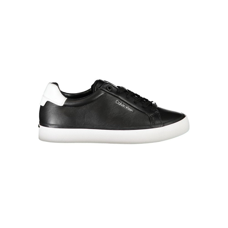 Chic Laced Sports Sneakers with Contrast Details Calvin Klein