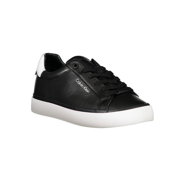 Chic Laced Sports Sneakers with Contrast Details Calvin Klein