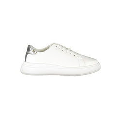 Chic White Sneakers with Contrast Details Calvin Klein