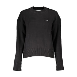 Elegant Long Sleeve Crew Neck Sweater Calvin Klein