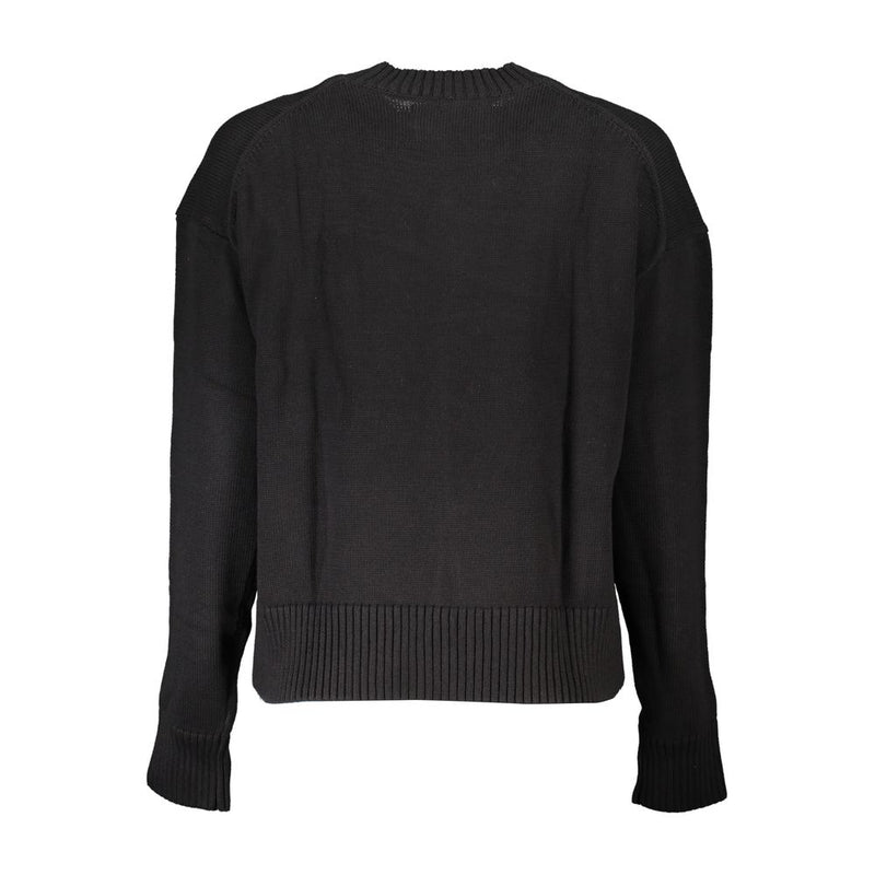 Elegant Long Sleeve Crew Neck Sweater Calvin Klein