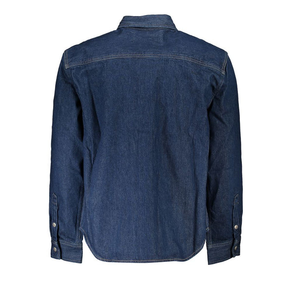 Classic Blue Cotton Denim Jacket Calvin Klein