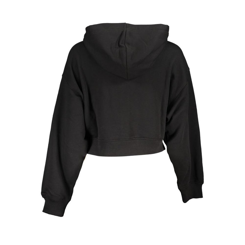 Chic Hooded Sweatshirt in Timeless Black Calvin Klein