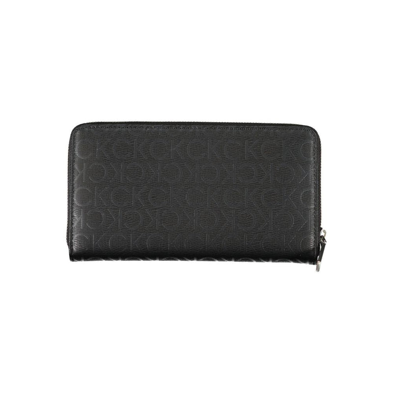 Sleek Designer Three-Compartment Wallet Calvin Klein