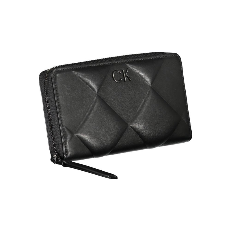 Sleek Black RFID Blocking Wallet - Chic Accessory Calvin Klein