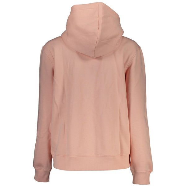 Chic Pink Hooded Fleece Sweatshirt Calvin Klein