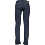 Elevated Blue Jeans with Signature Contrast Detail Calvin Klein