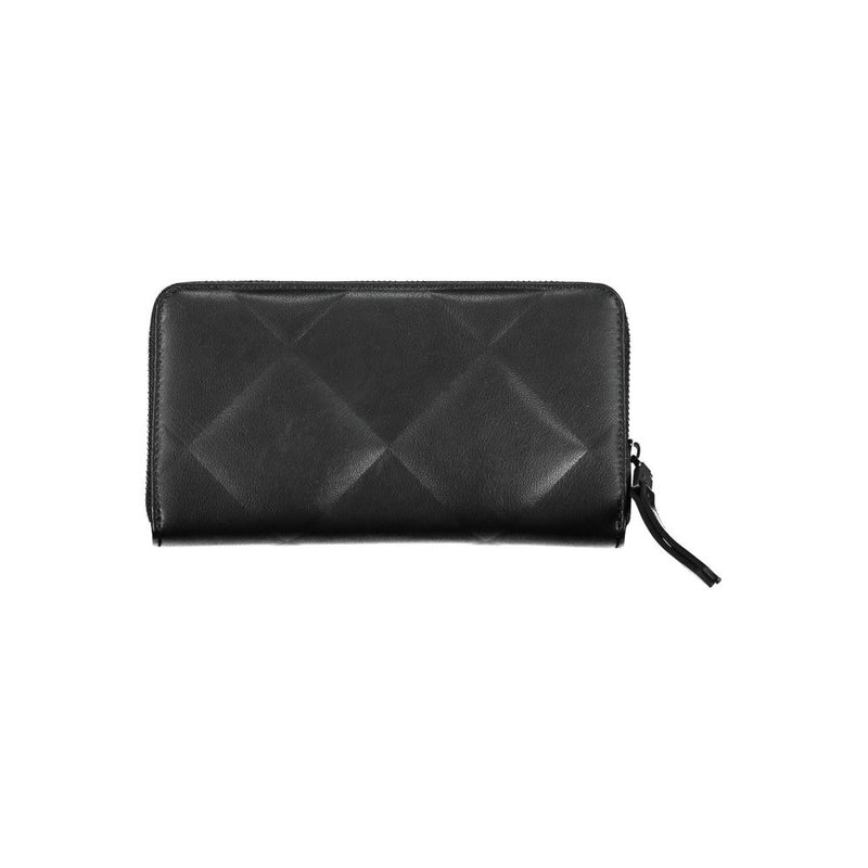 Sleek Black RFID Blocking Wallet with Logo Calvin Klein