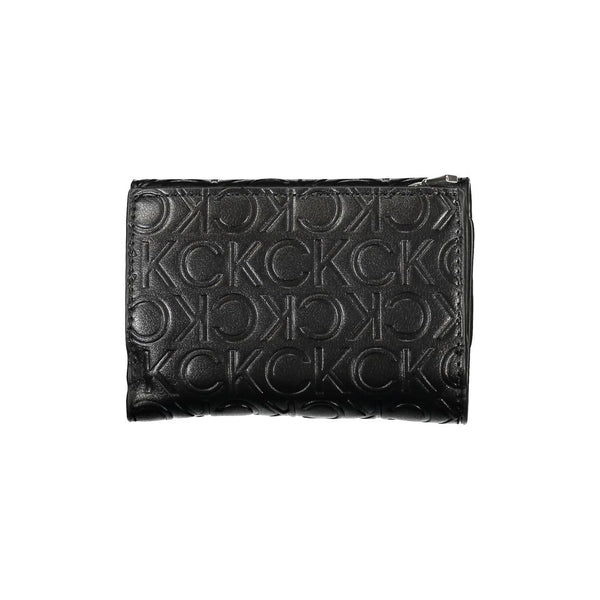 Sleek Black Double-Compartment Wallet Calvin Klein