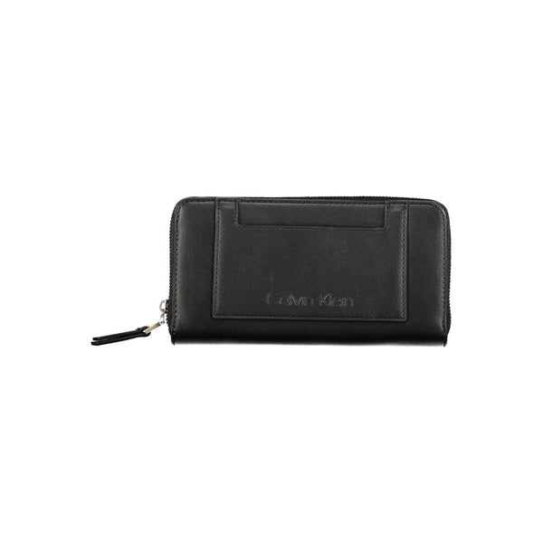 Elegant Black Multi-Compartment Wallet Calvin Klein