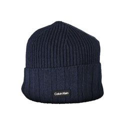 Chic Contrast Detail Wool Blend Cap Calvin Klein