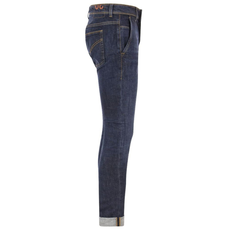 Sleek Skinny Fit Dark Blue Jeans Dondup