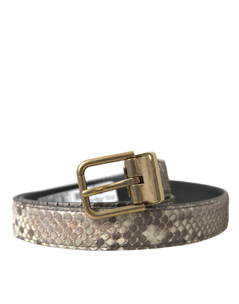 Elegant Italian Leather Belt Dolce & Gabbana