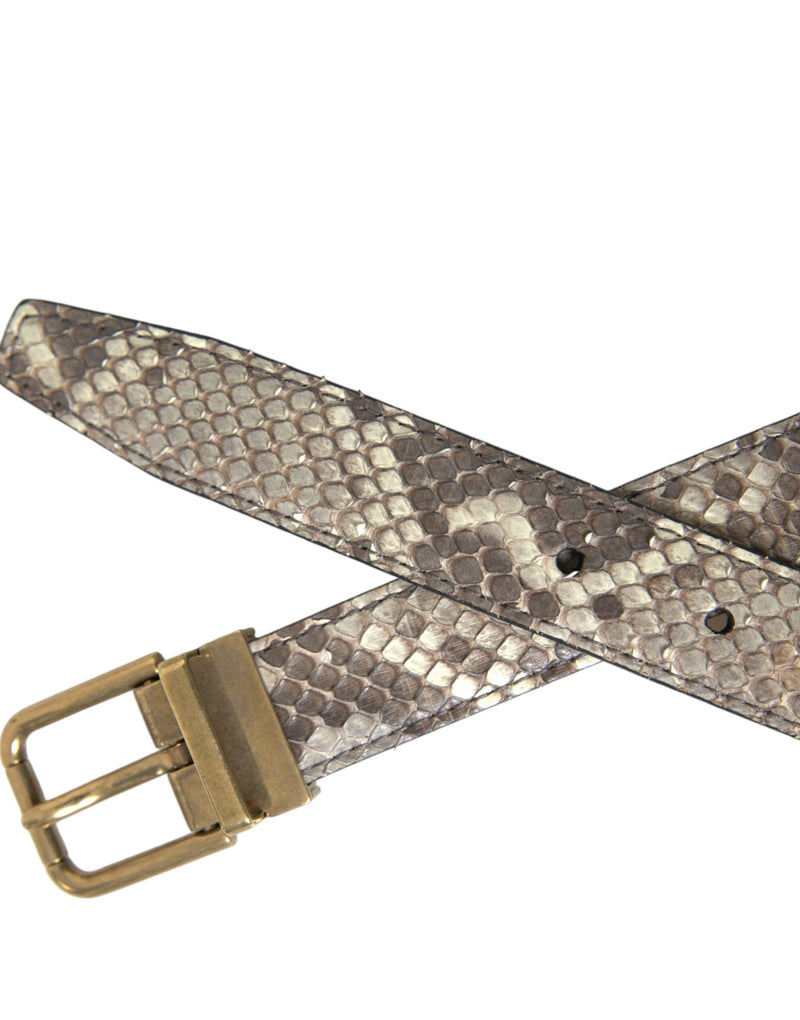 Elegant Italian Leather Belt Dolce & Gabbana