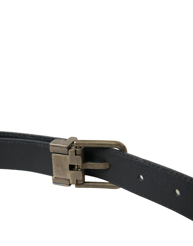 Elegant Suede Calf Leather Belt Dolce & Gabbana