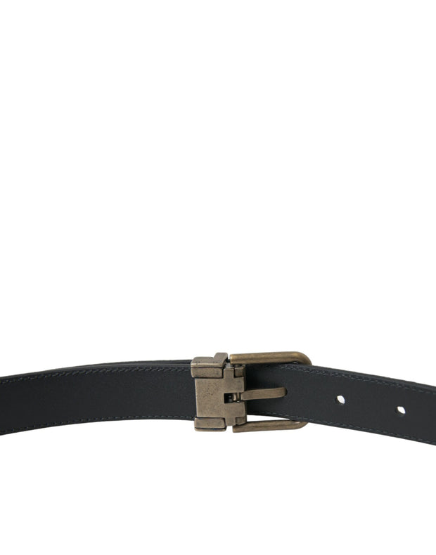 Elegant Suede Calf Leather Belt Dolce & Gabbana