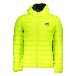 Chic Green Polyamide Hooded Jacket Norway 1963