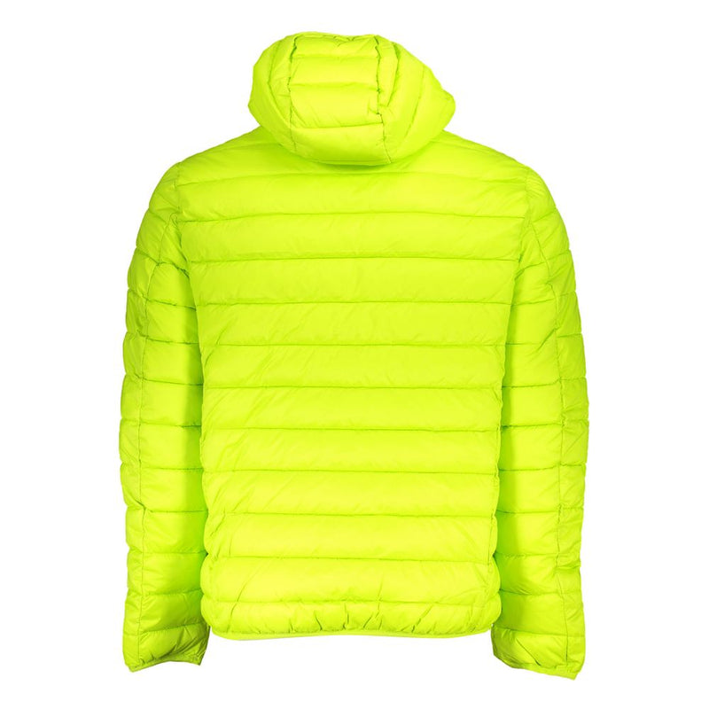 Chic Green Polyamide Hooded Jacket Norway 1963