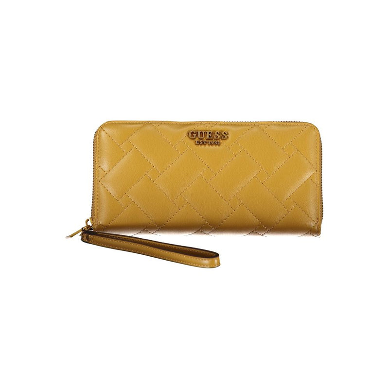 Elegant Yellow Guess Wallet Guess Jeans