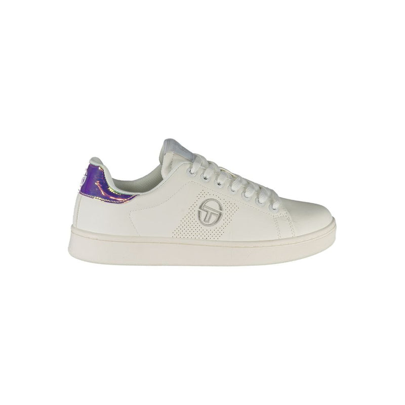 Iridescent Detail Embroidered Sneakers Sergio Tacchini