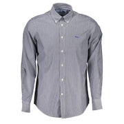 Elegant Striped Long Sleeve Shirt Harmont & Blaine