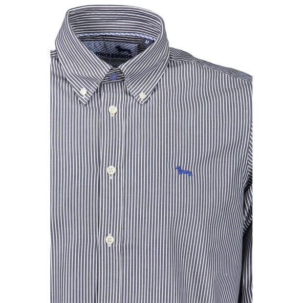 Elegant Striped Long Sleeve Shirt Harmont & Blaine