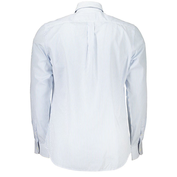 Elegant Striped Button-Down Cotton Shirt Harmont & Blaine