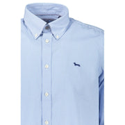 Elegant Light Blue Long Sleeve Cotton Shirt Harmont & Blaine