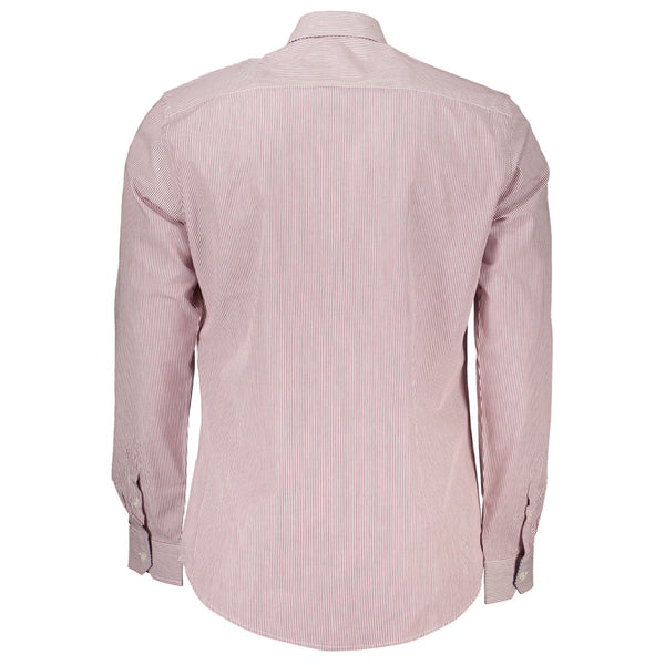 Chic Pink Narrow-Fit Organic Cotton Shirt Harmont & Blaine