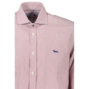 Chic Pink Narrow-Fit Organic Cotton Shirt Harmont & Blaine