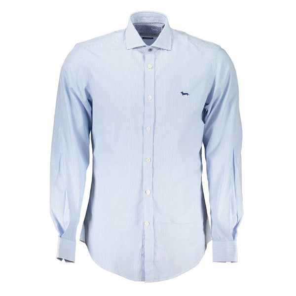 Chic Light Blue Organic Cotton Shirt Harmont & Blaine