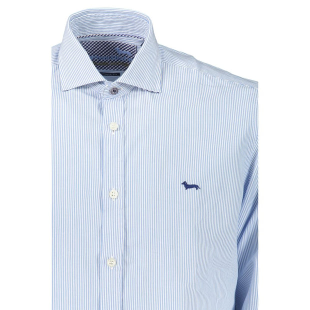 Chic Light Blue Organic Cotton Shirt Harmont & Blaine