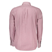 Elegant Pink Narrow Fit Long Sleeve Shirt Harmont & Blaine