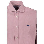 Chic Pink Narrow Fit Long Sleeve Shirt Harmont & Blaine