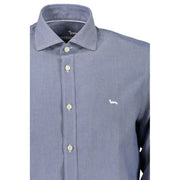 Elegant Organic Cotton Long Sleeve Men's Shirt Harmont & Blaine