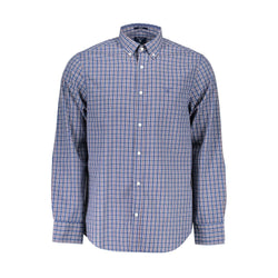 Elegant Purple Long Sleeve Button-Down Shirt Gant