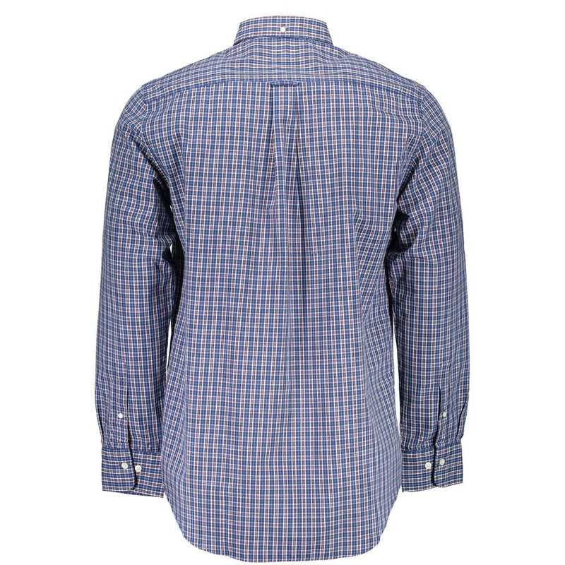 Elegant Purple Long Sleeve Button-Down Shirt Gant