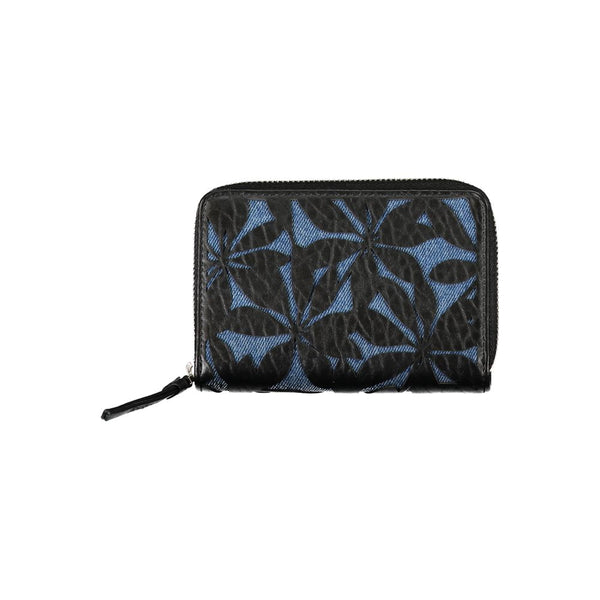 Elegant Two-Compartment Zip Wallet Desigual