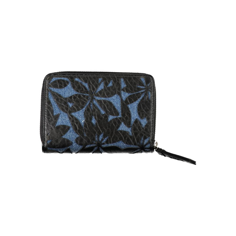 Elegant Two-Compartment Zip Wallet Desigual