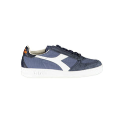 Chic Blue Contrast Lace-Up Sneakers Diadora