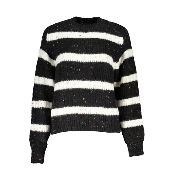 Chic Turtleneck Sweater with Contrast Details Desigual