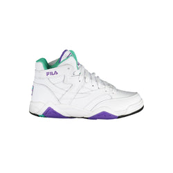 Chic White Laced Sports Sneakers with Contrast Accents Fila