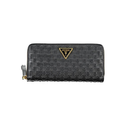 Elegant Black Multi-Compartment Wallet Guess Jeans