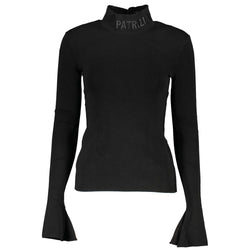 Elegant Turtleneck Embroidered Sweater Patrizia Pepe